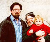 Michael, Elenor and baby Keith